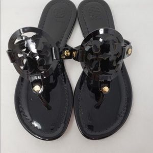 Tory Burch Miller sandals.